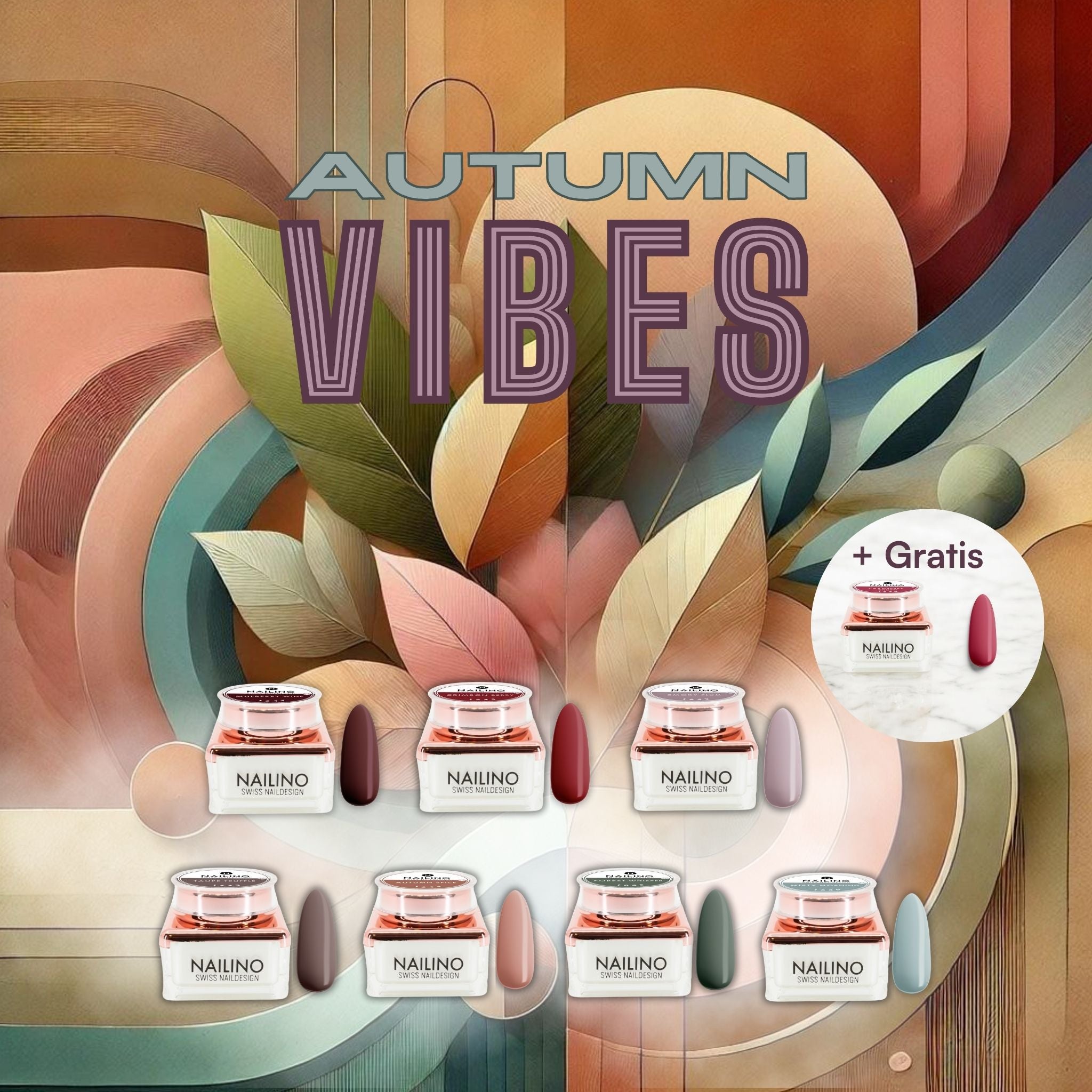 herbst farbgele nailino