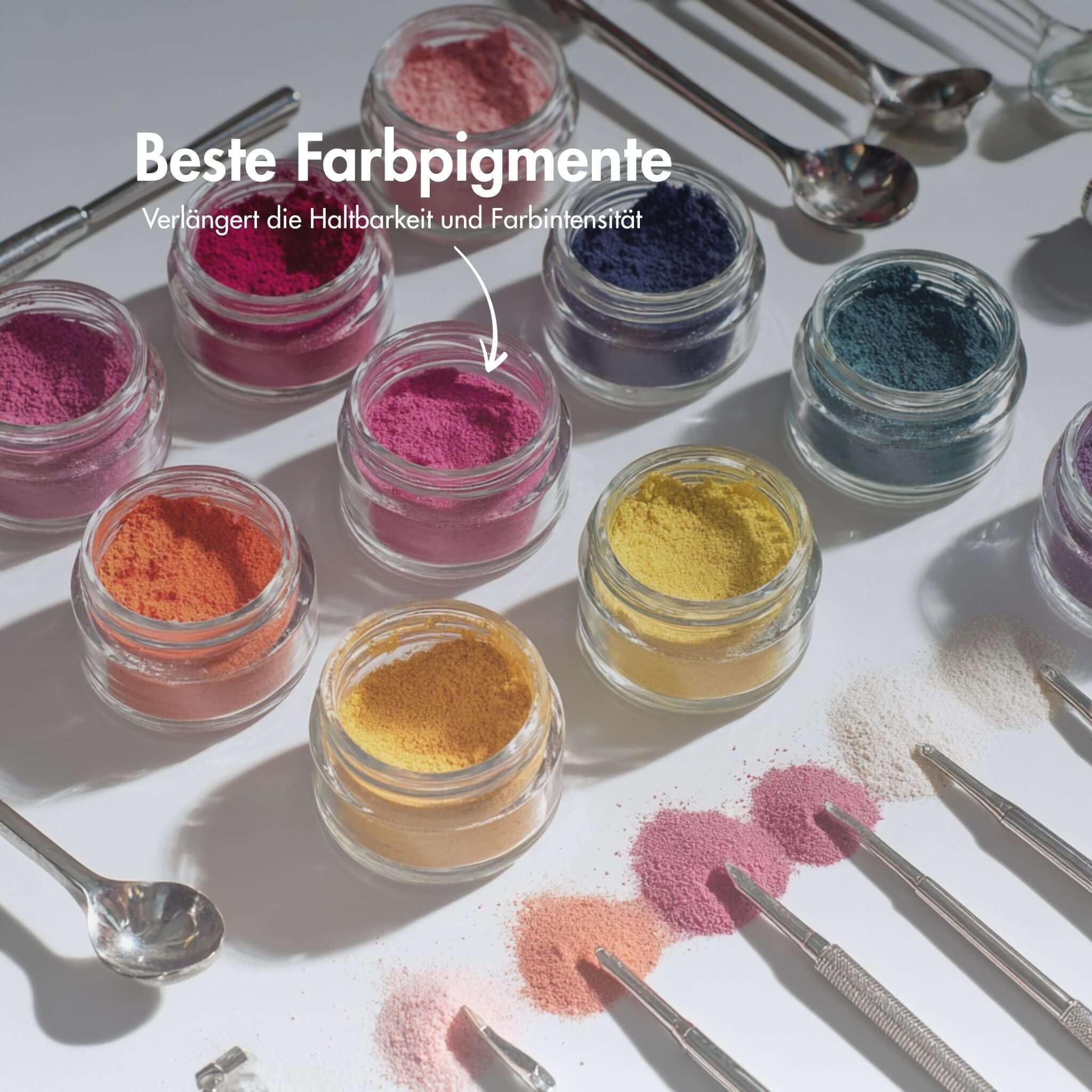 Beste Farbpigmente für Farbintensität