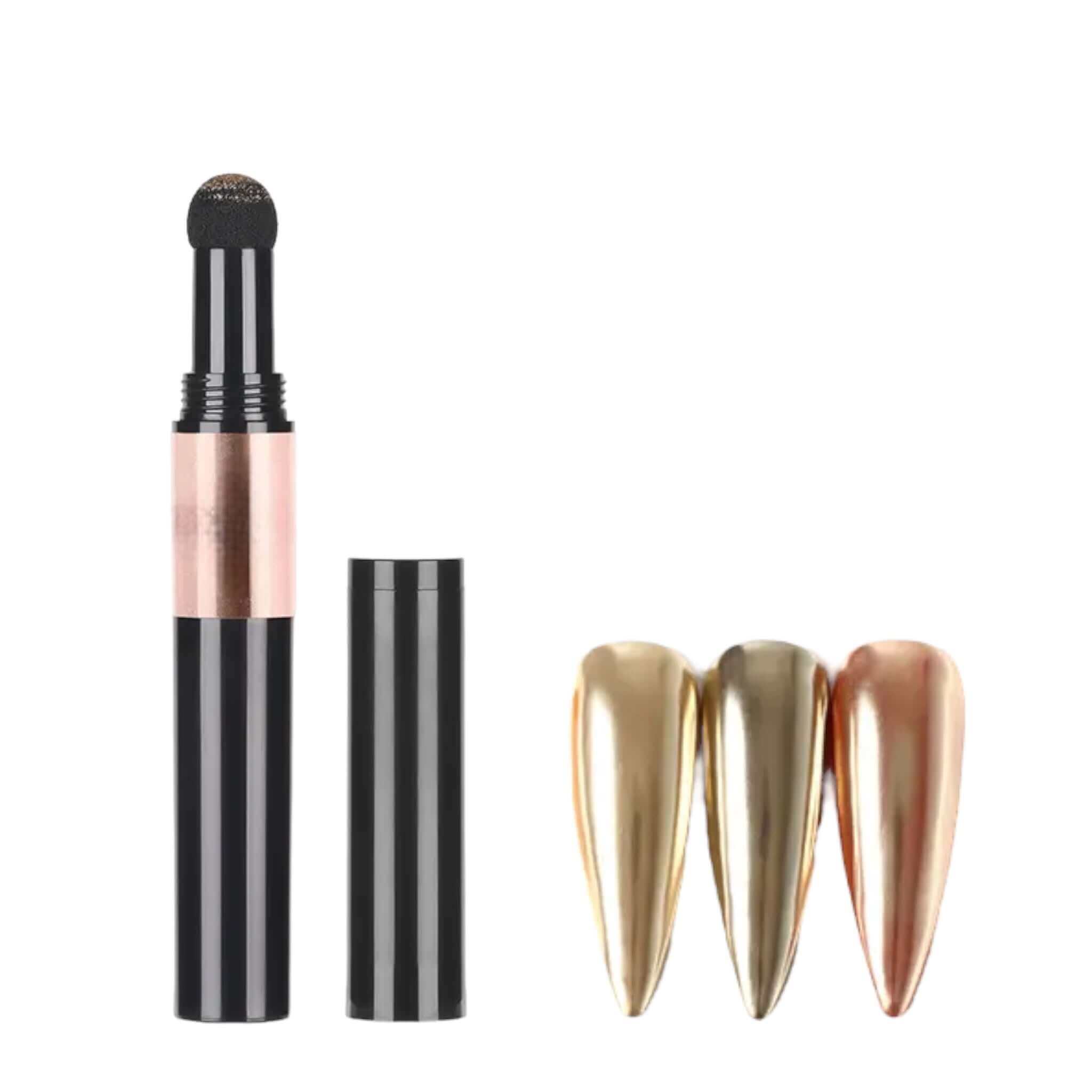 Chrom Pigment Shine Set Chrom Pigment Stift