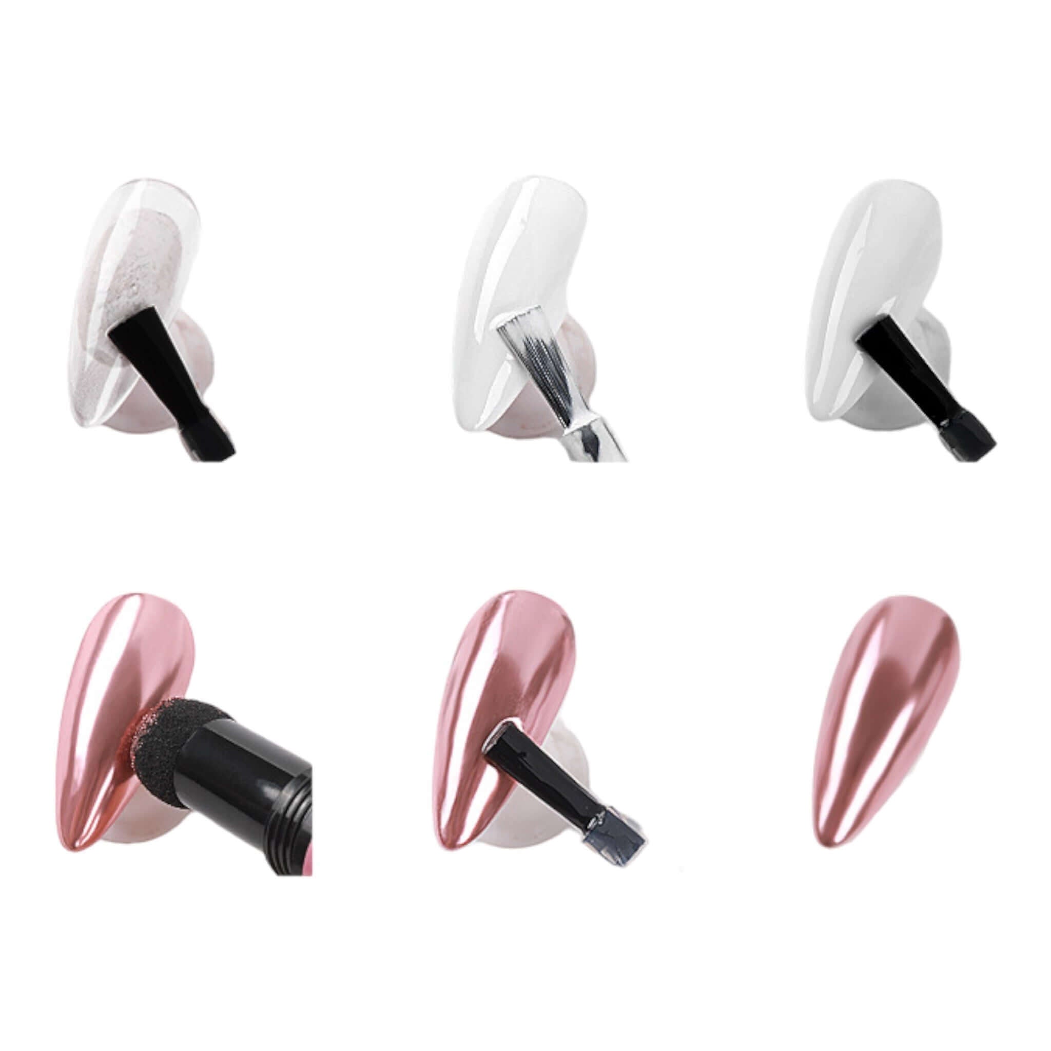 Chrom Pigment Shine Set Chrom Pigment Stift