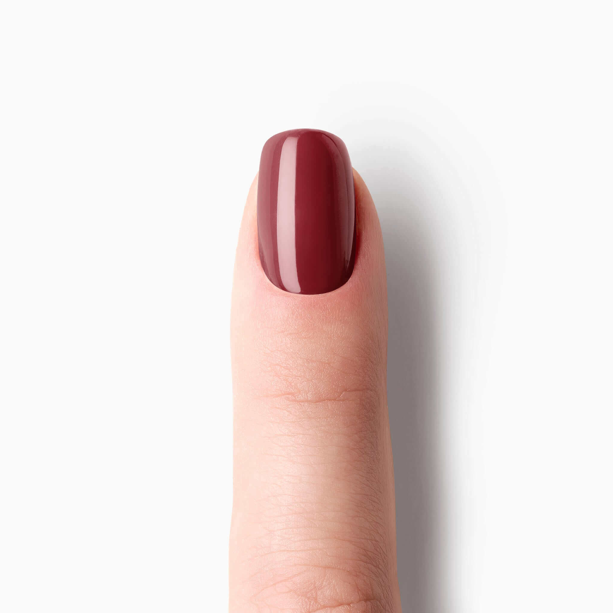 herbst nails crimson berry