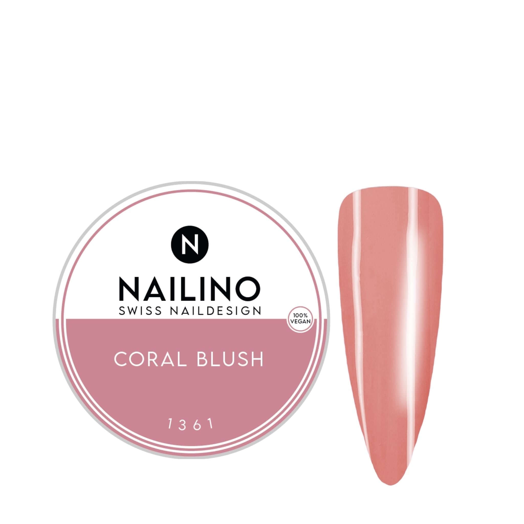 NAILINO Farbgel Coral Blush Farbgel