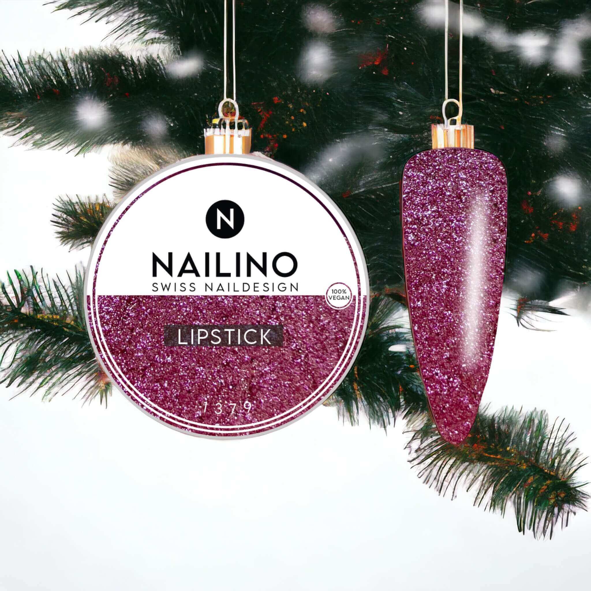 NAILINO Glitzer Gel Lipstick Glitter Gel