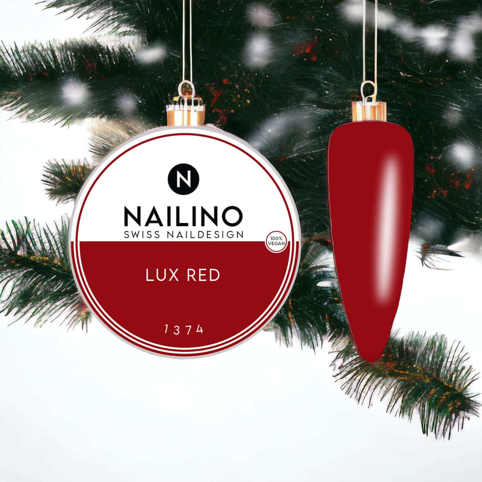 NAILINO Farbgel Lux Red Farbgel