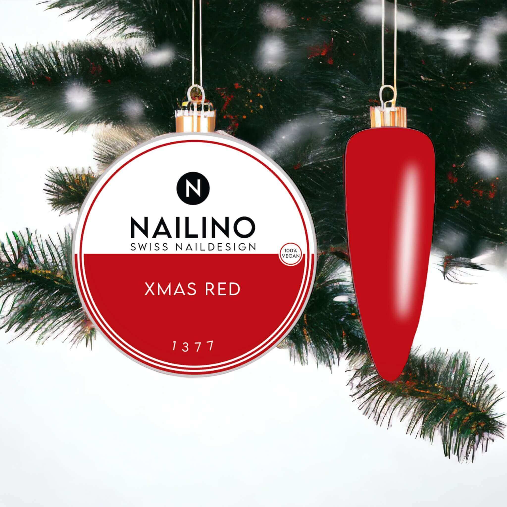 NAILINO Farbgel XMax Red Farbgel