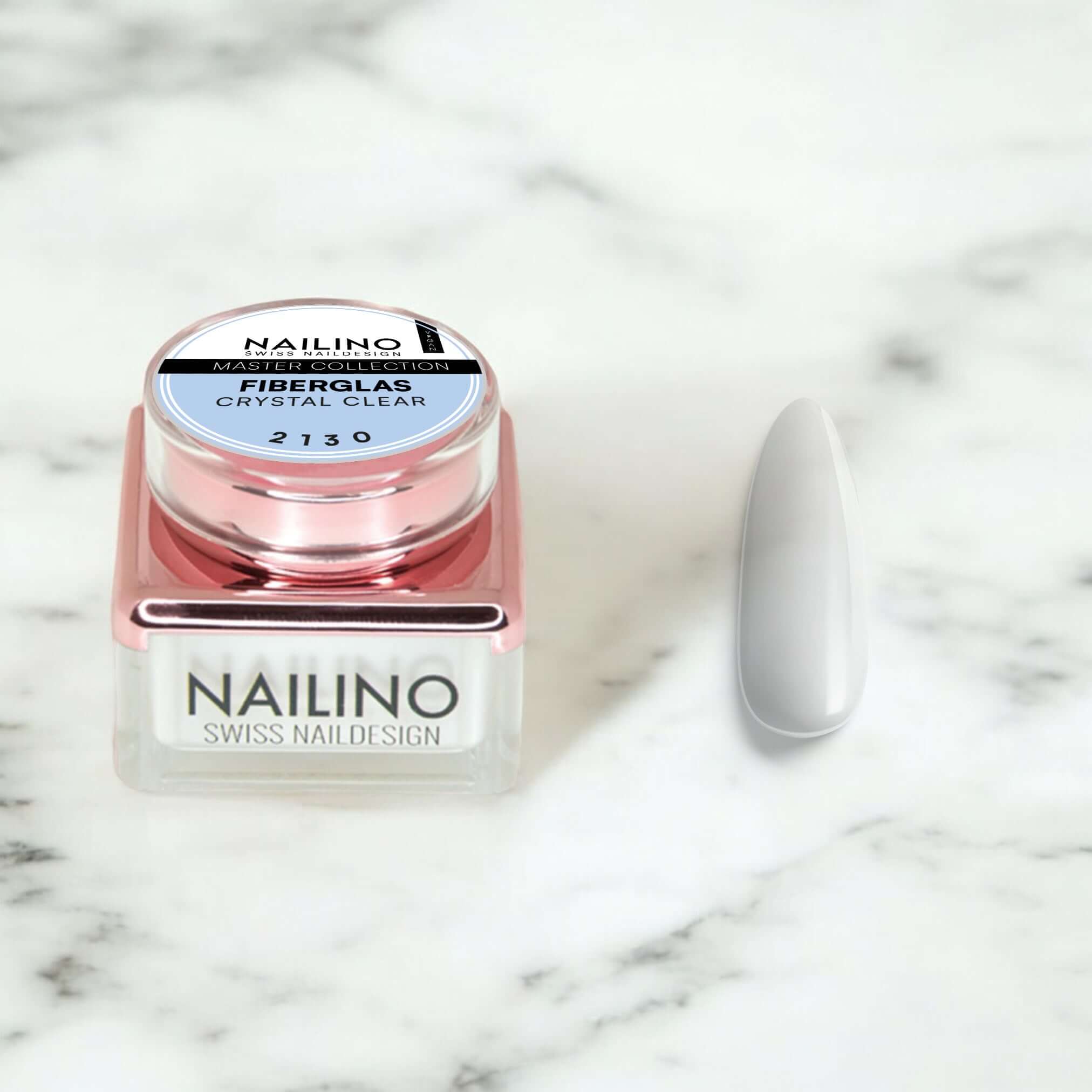 fiberglas nails gel clear klar