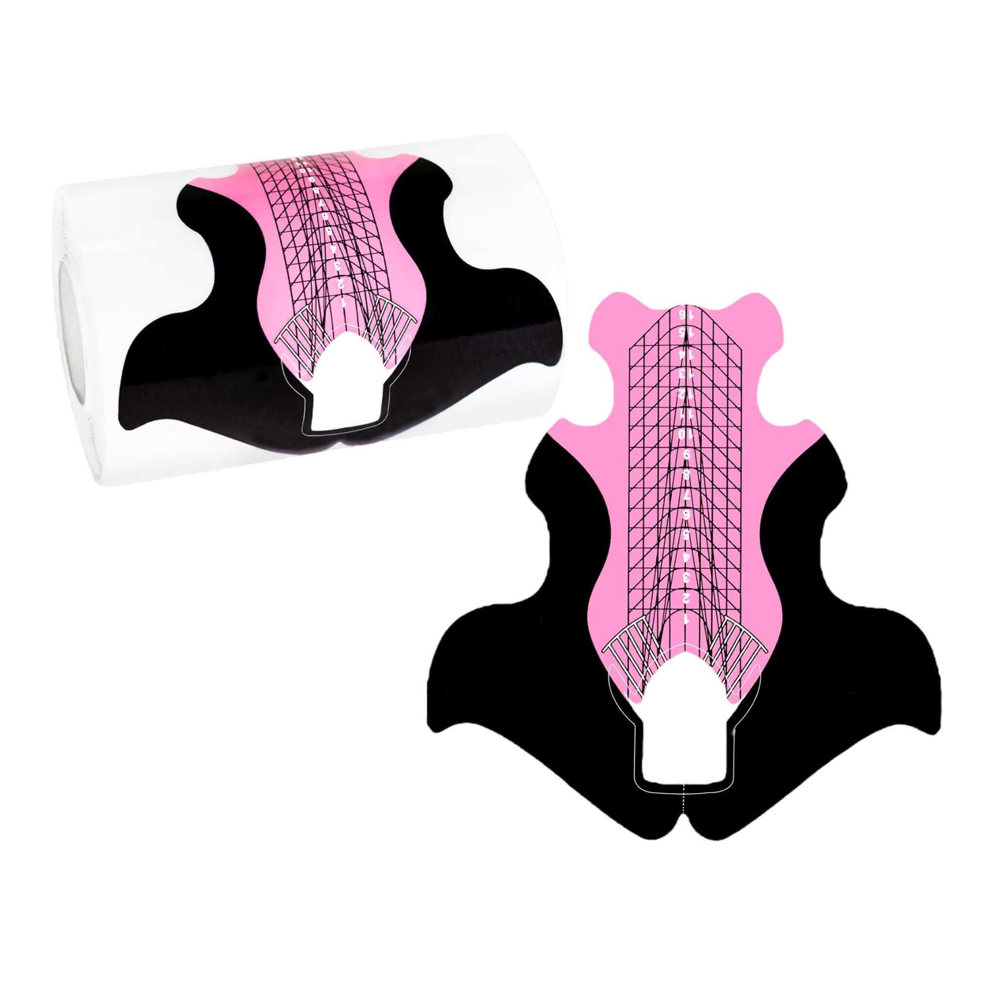 Modellier Schablonen Rolle Professional Modellier SchablonenFarbe: PinkMenge: 100 Stück