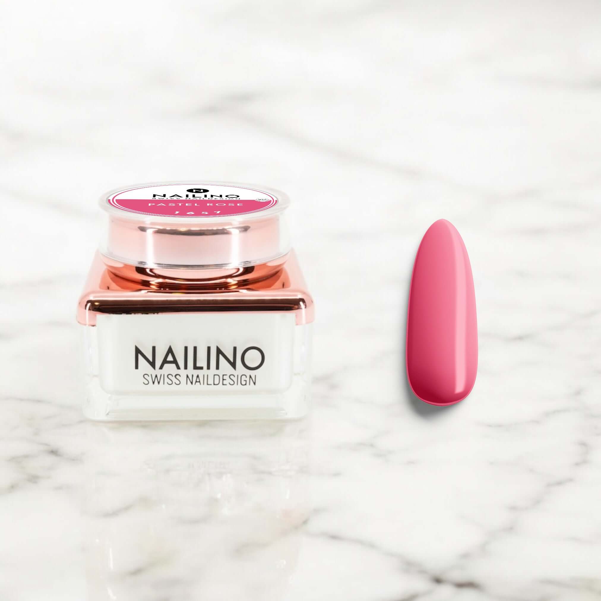 Nagel Farbgel Pastell Rose Pink