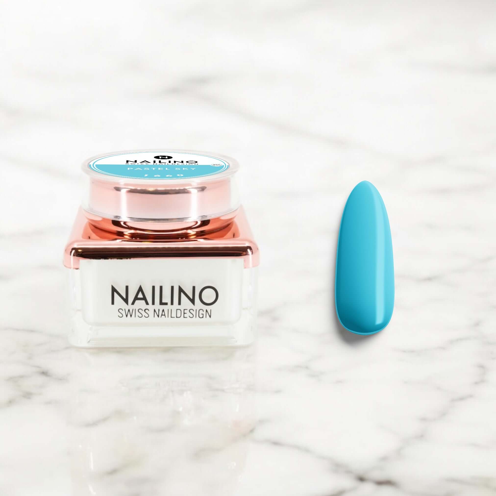 nagel pastell farbgel sky blau