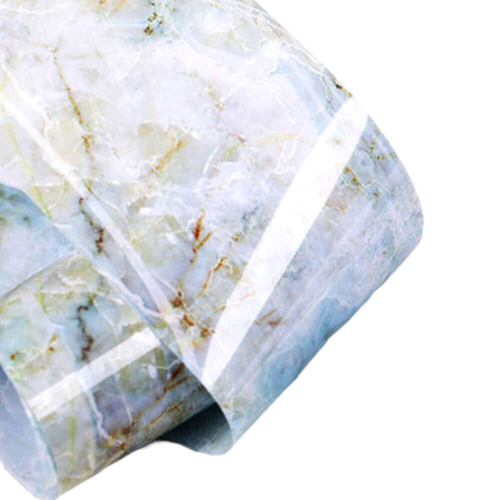 Nagelfolie Marmor - Blau