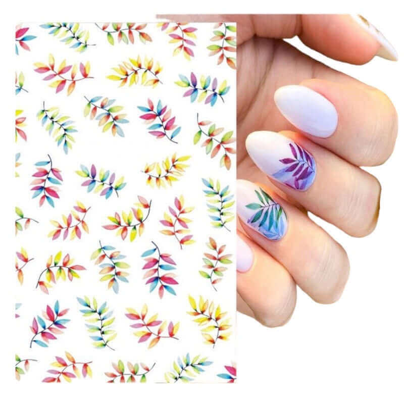 Nagelsticker Blumen - 4