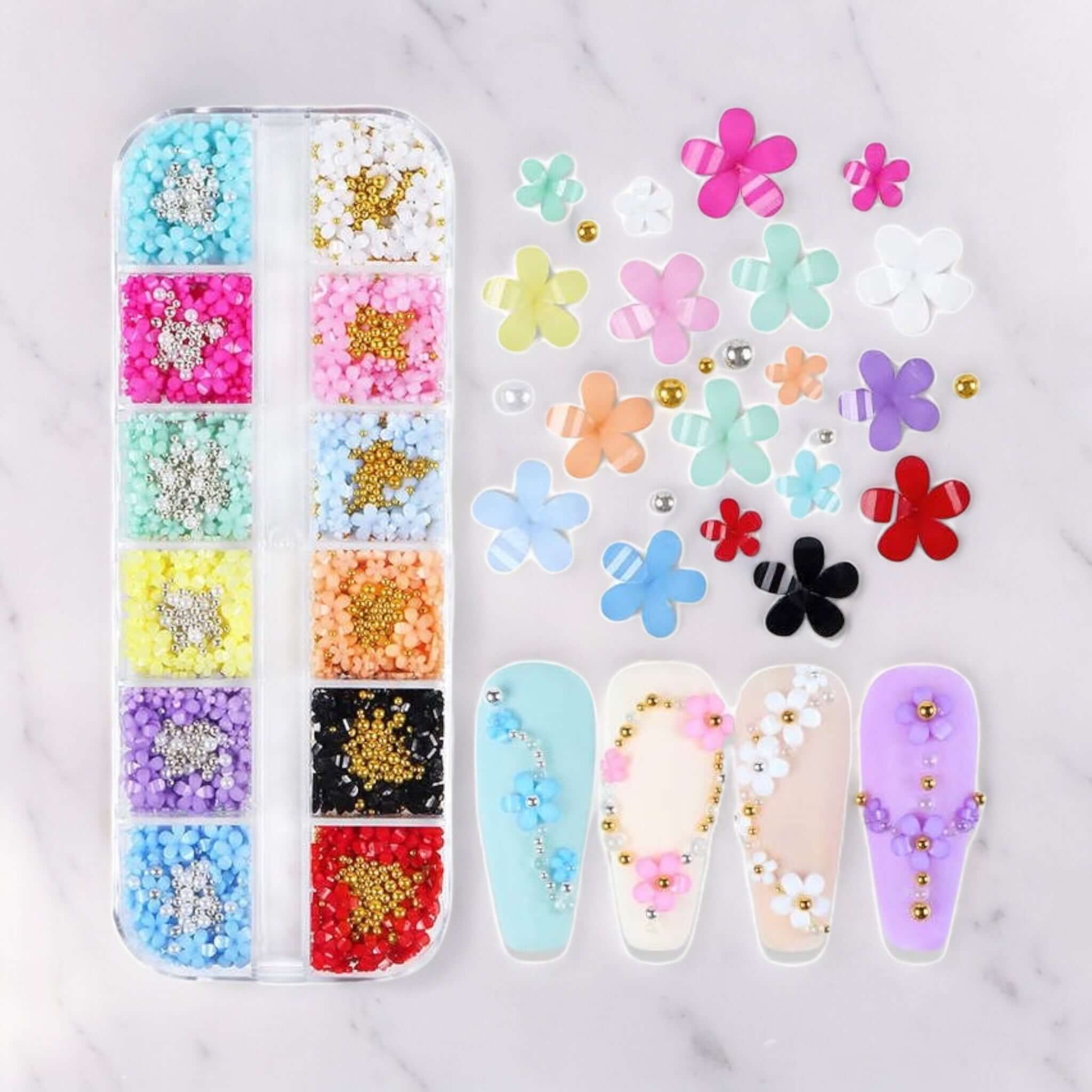 nailart-blumen-dekoration