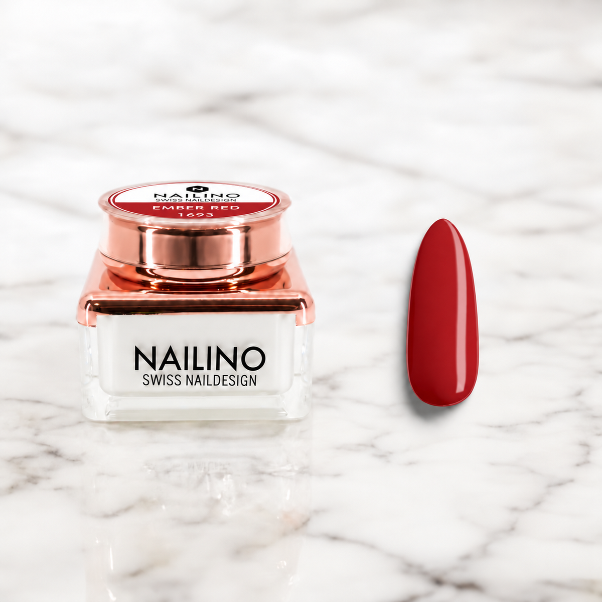 NAILINO Farbgel Ember Red, Artikelnummer 1693
