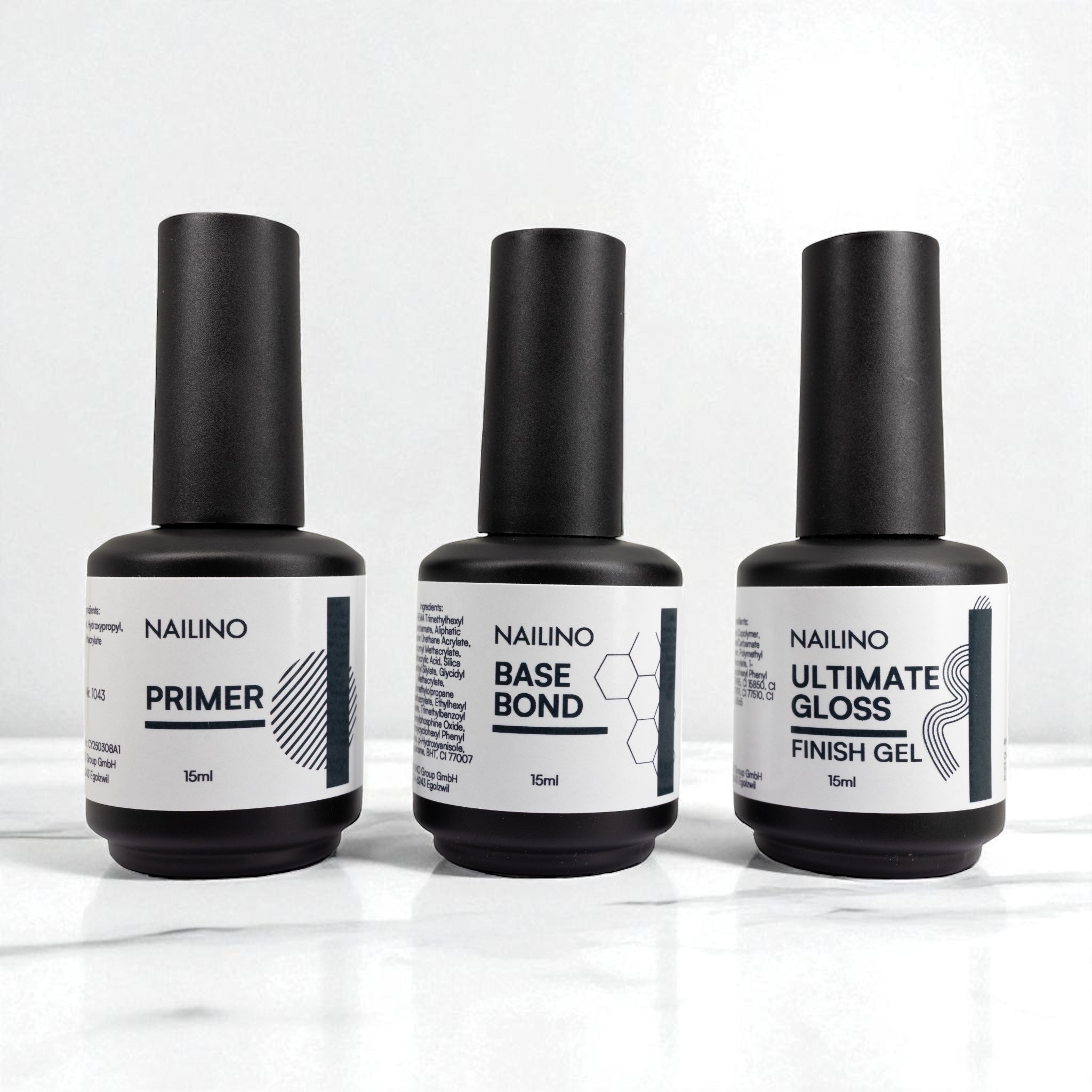 primer bonder top coat gloss set