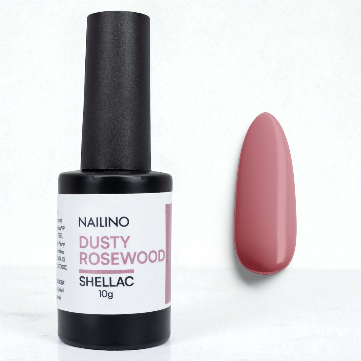NAILINO Shellac Dusty Rosewood Ros Mauve Gel Polish Swiss Design nailino-shellac-dusty-rosewood-ros-mauve-gel-polish-swiss-design