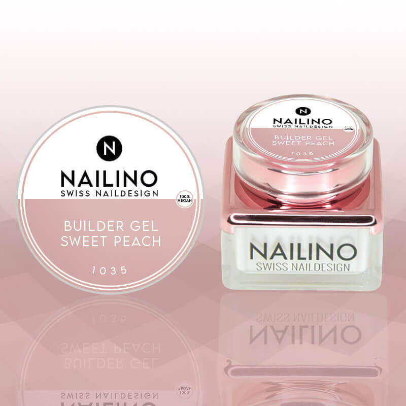 NAILINO Nail Builder Gel Sweet Peach Inhalt: 15ml, 30ml