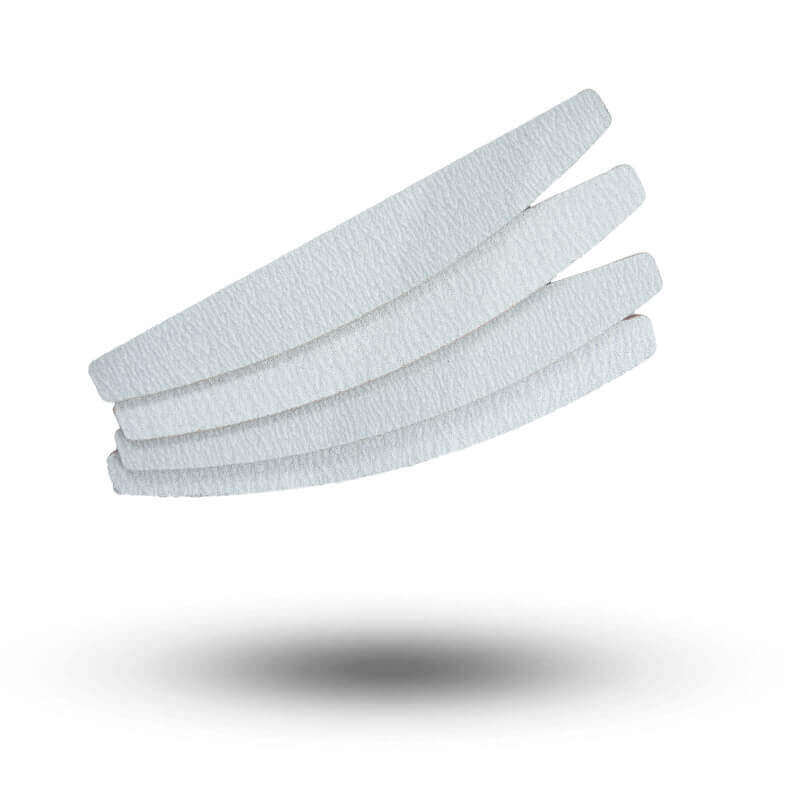 NAILINO Feile Zebra Halbmond 100-180 Menge: 50 Stück, 25 Stück