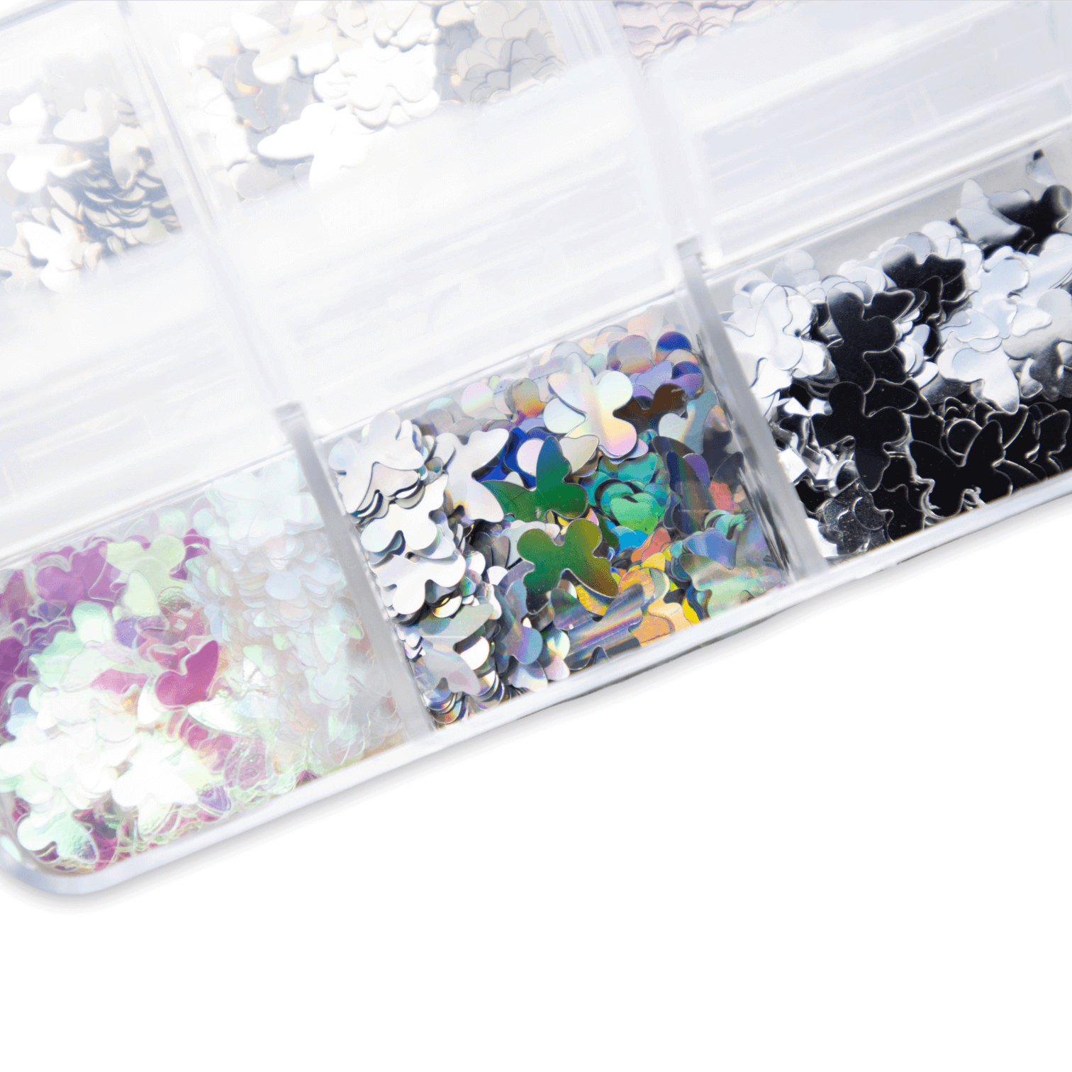 Glitzer Schmetterlinge