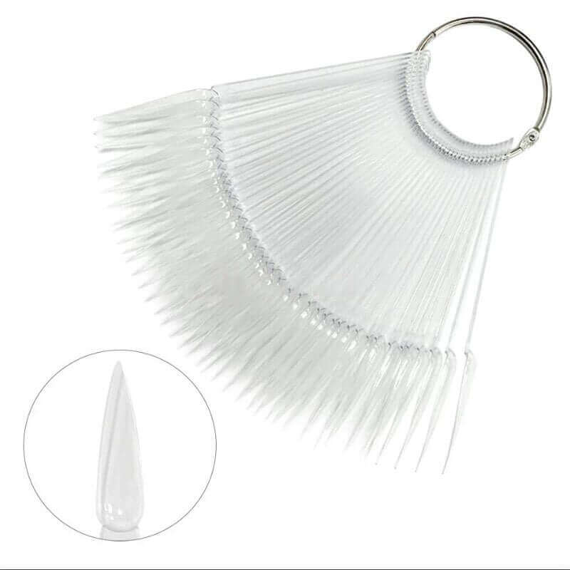 Nail Tips Display Sticks Form: Stiletto