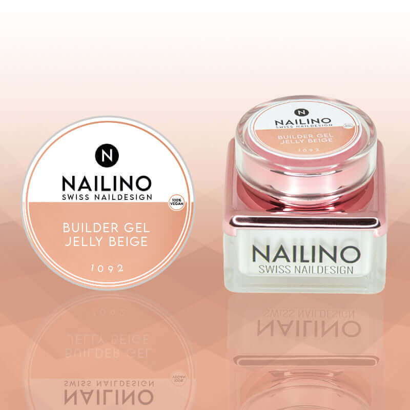 NAILINO Nail Builder Gel Jelly Beige Inhalt: 15ml
