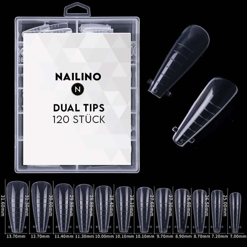 Dual Tips Stiletto kurz