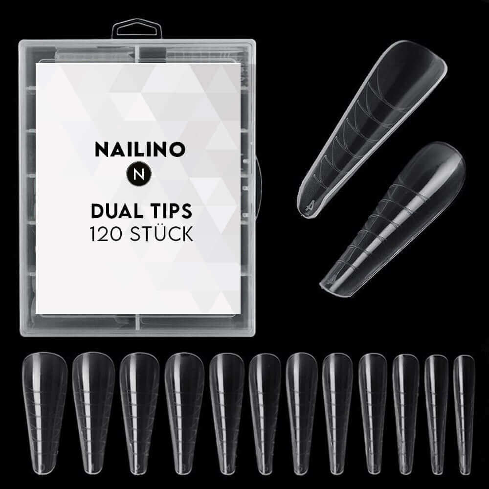 Dual Tips Stiletto lang Dual Tips kurz
