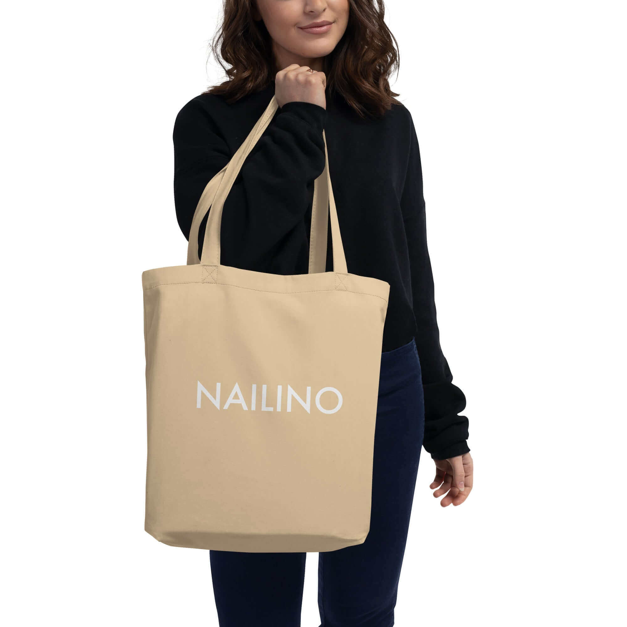 NAILINO Bio-Stoffbeutel - Oyster