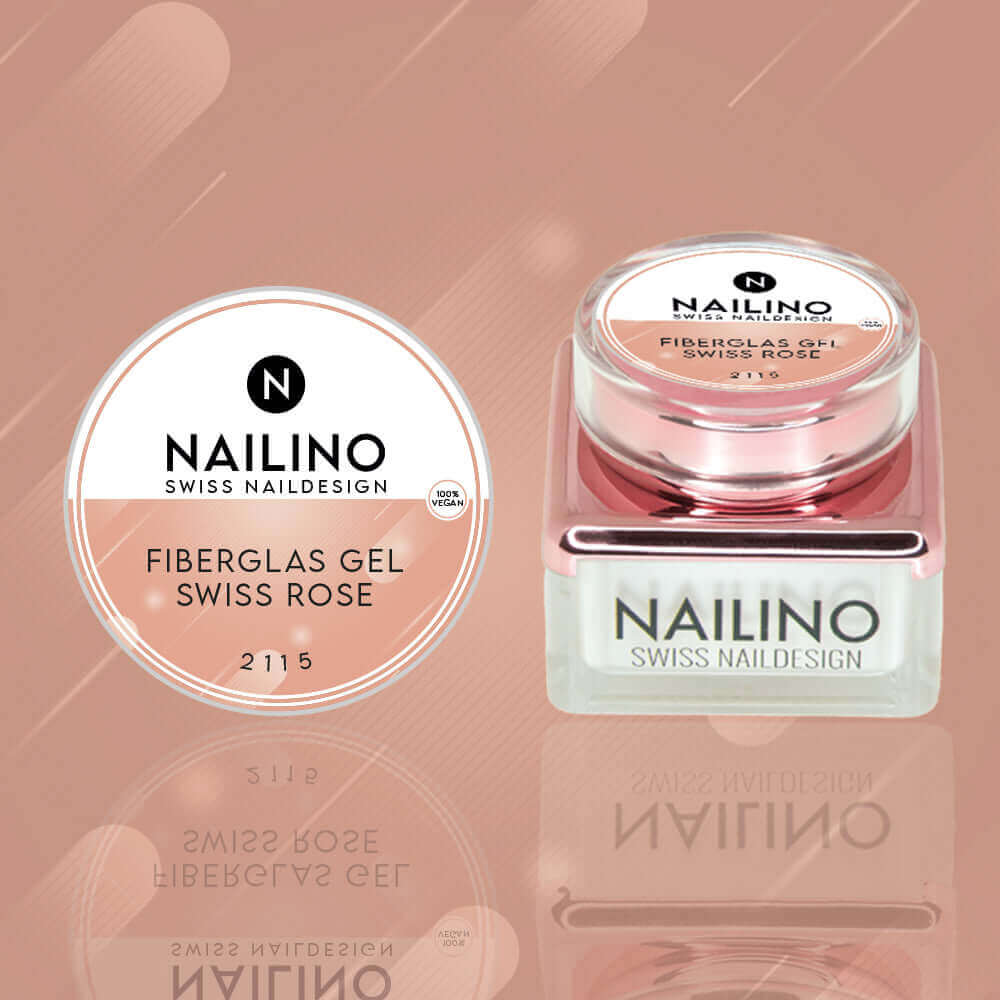 NAILINO Fiberglas Gel Swiss Rose Fiberglas GelGröße: 15ml, 30ml, 5ml
