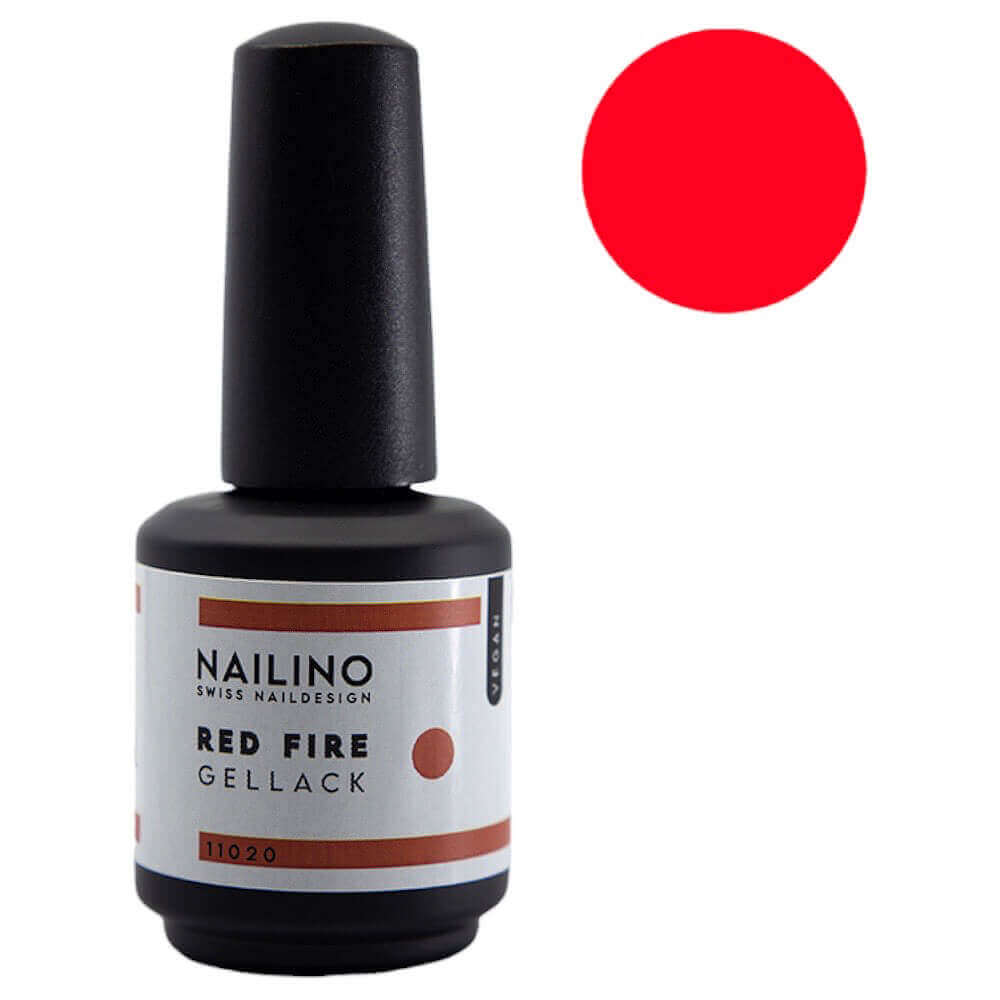 NAILINO Shellac Red Fire Farbe: Rot