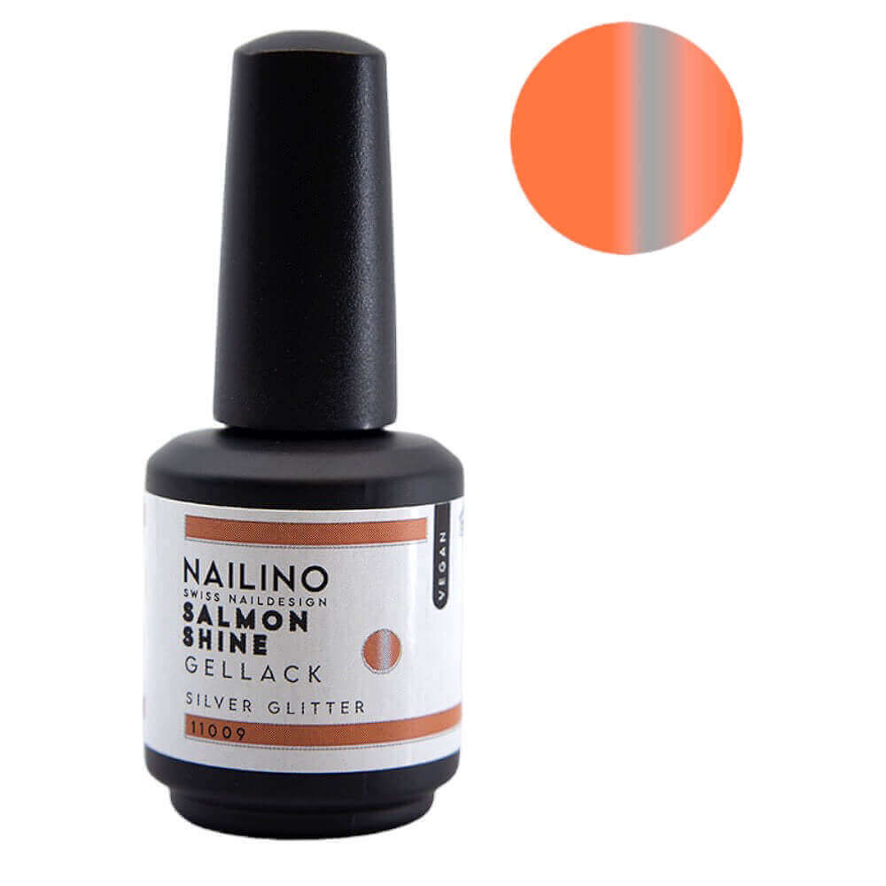 NAILINO Shellac Salmon Shine Farbe: Lachs