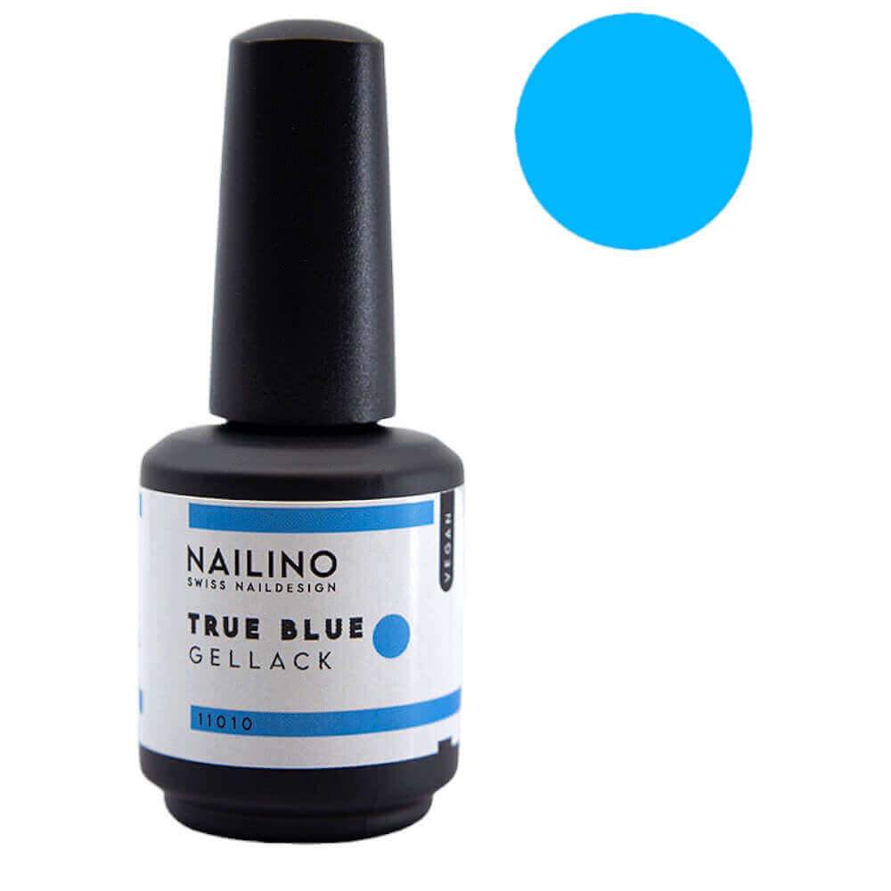 NAILINO Shellac True Blue ShellacFarbe: Blau