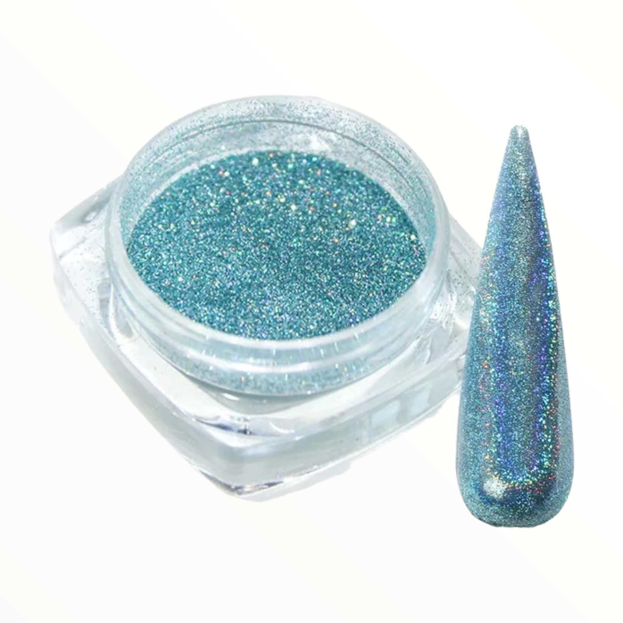 NAILINO Chrom Pigmente - Blau