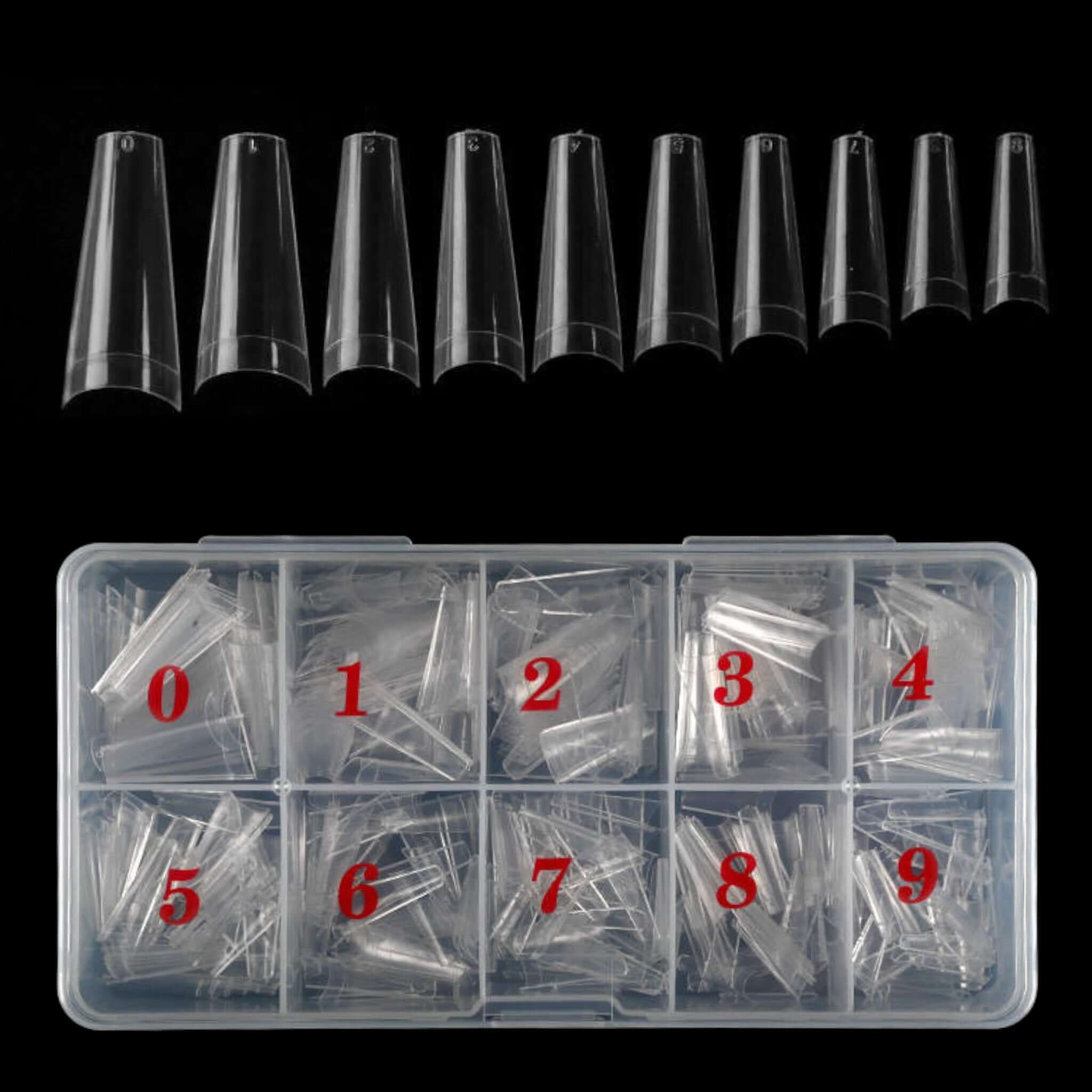 Nailtips Box Coffin 500 Stück