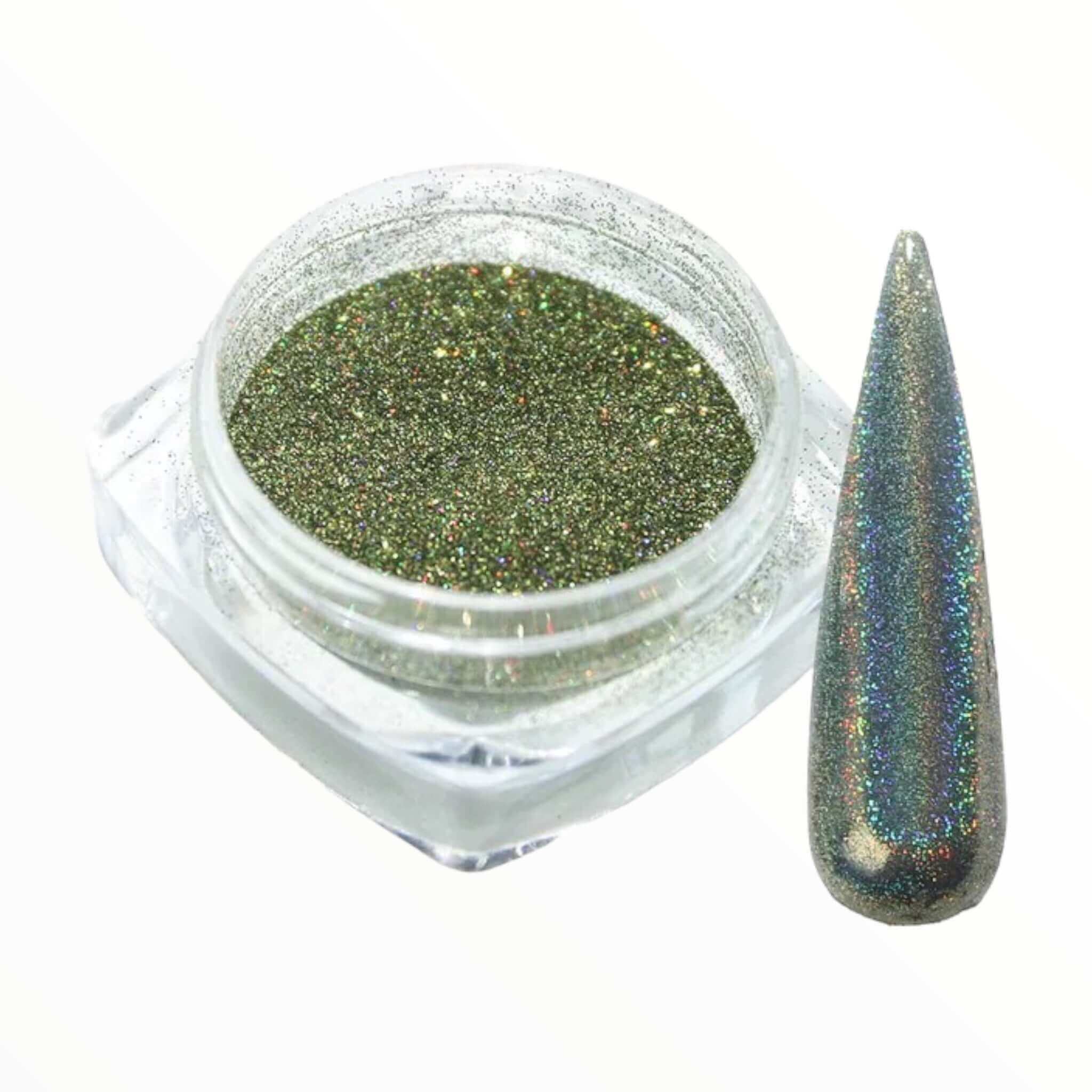 NAILINO Chrom Pigmente - Türkis