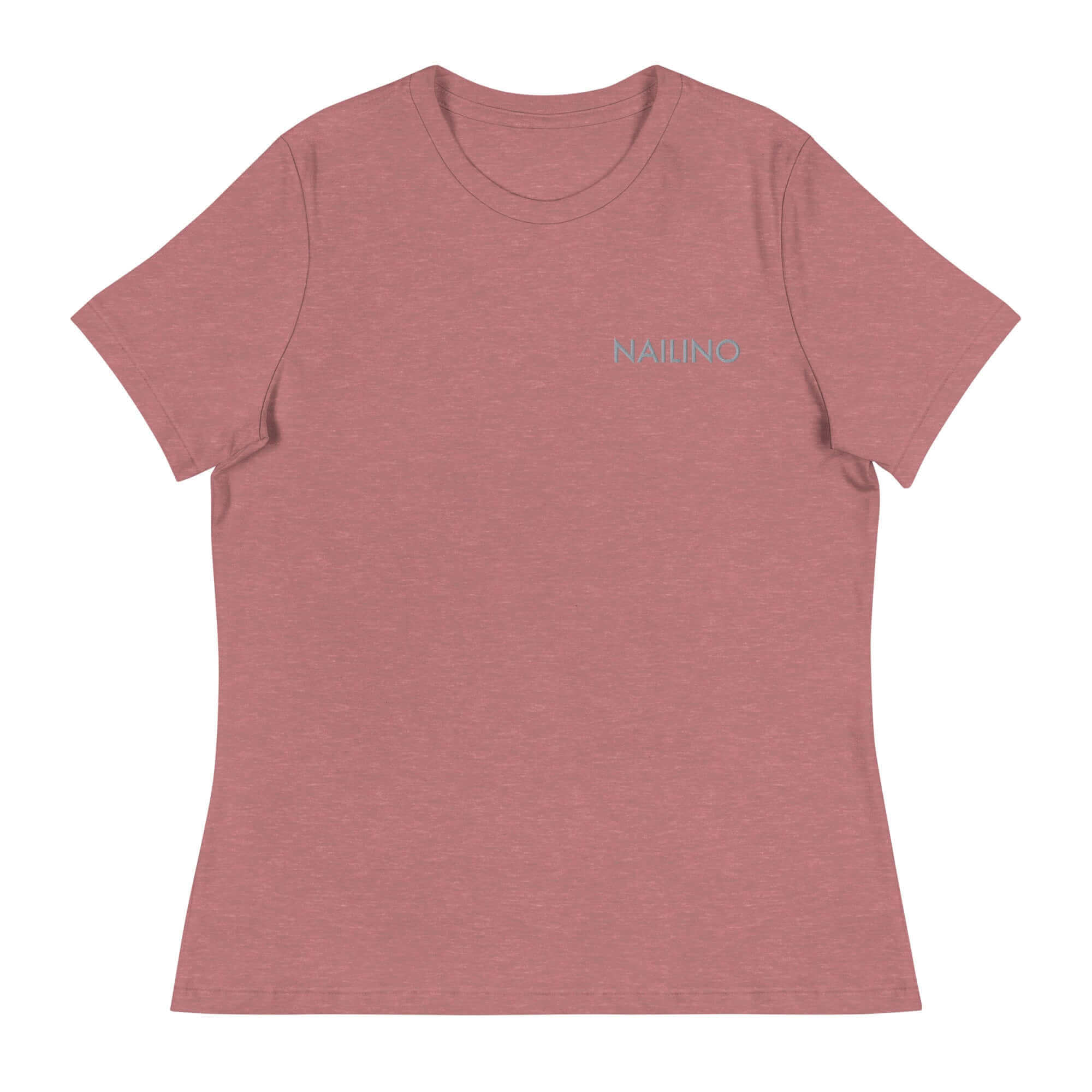 NAILINO Relaxed T-Shirt - Heather Mauve / S