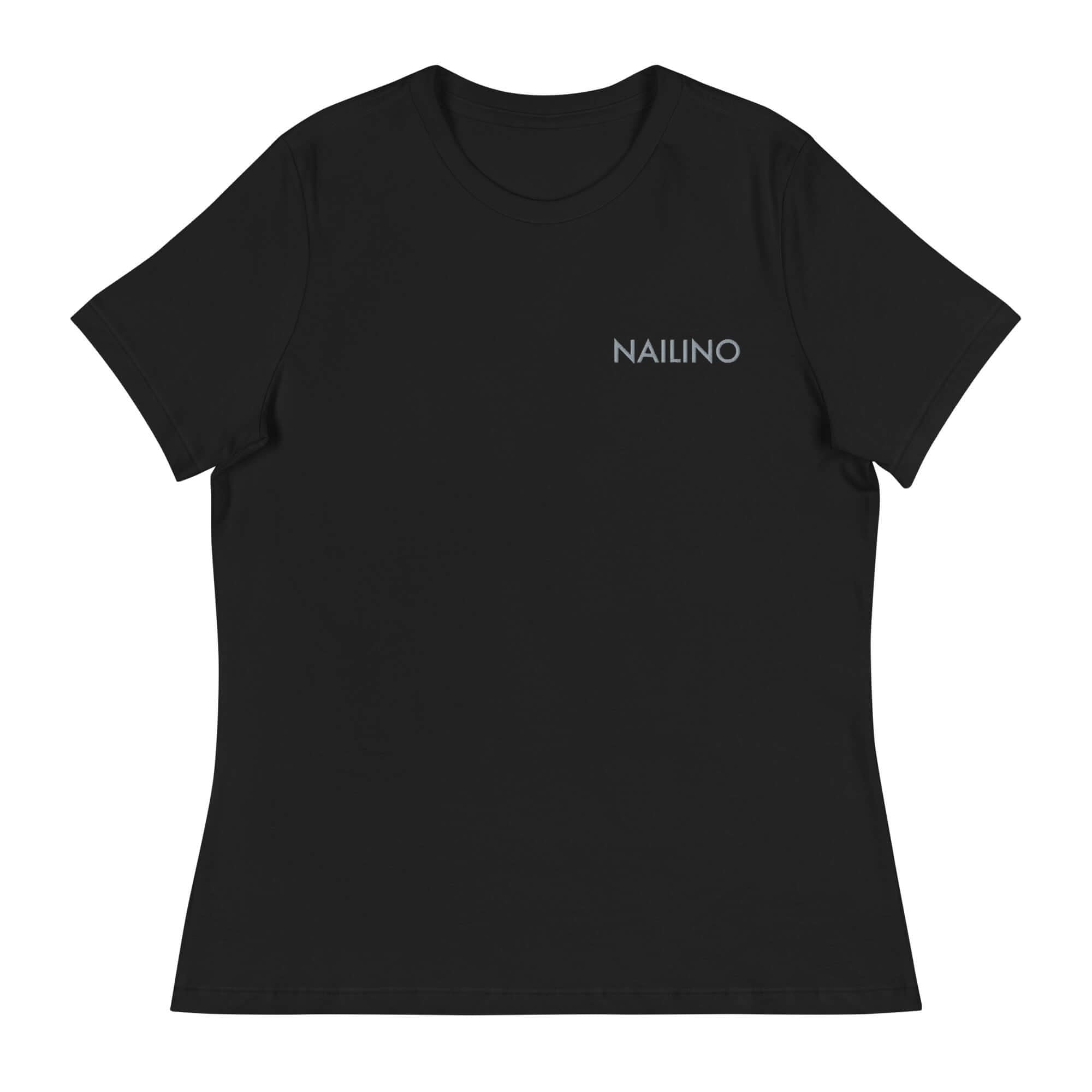 NAILINO Relaxed T-Shirt - Schwarz / S