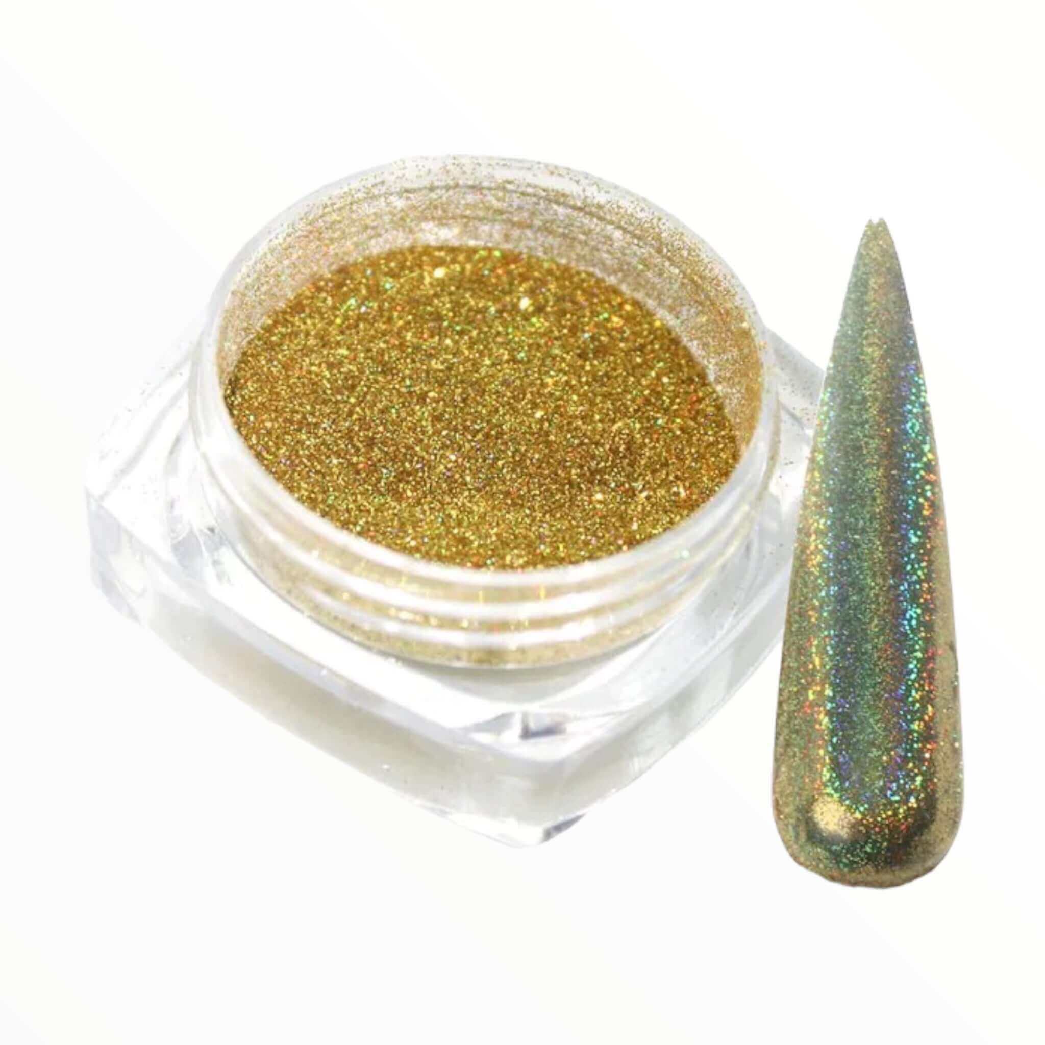 NAILINO Chrom Pigmente - Gold