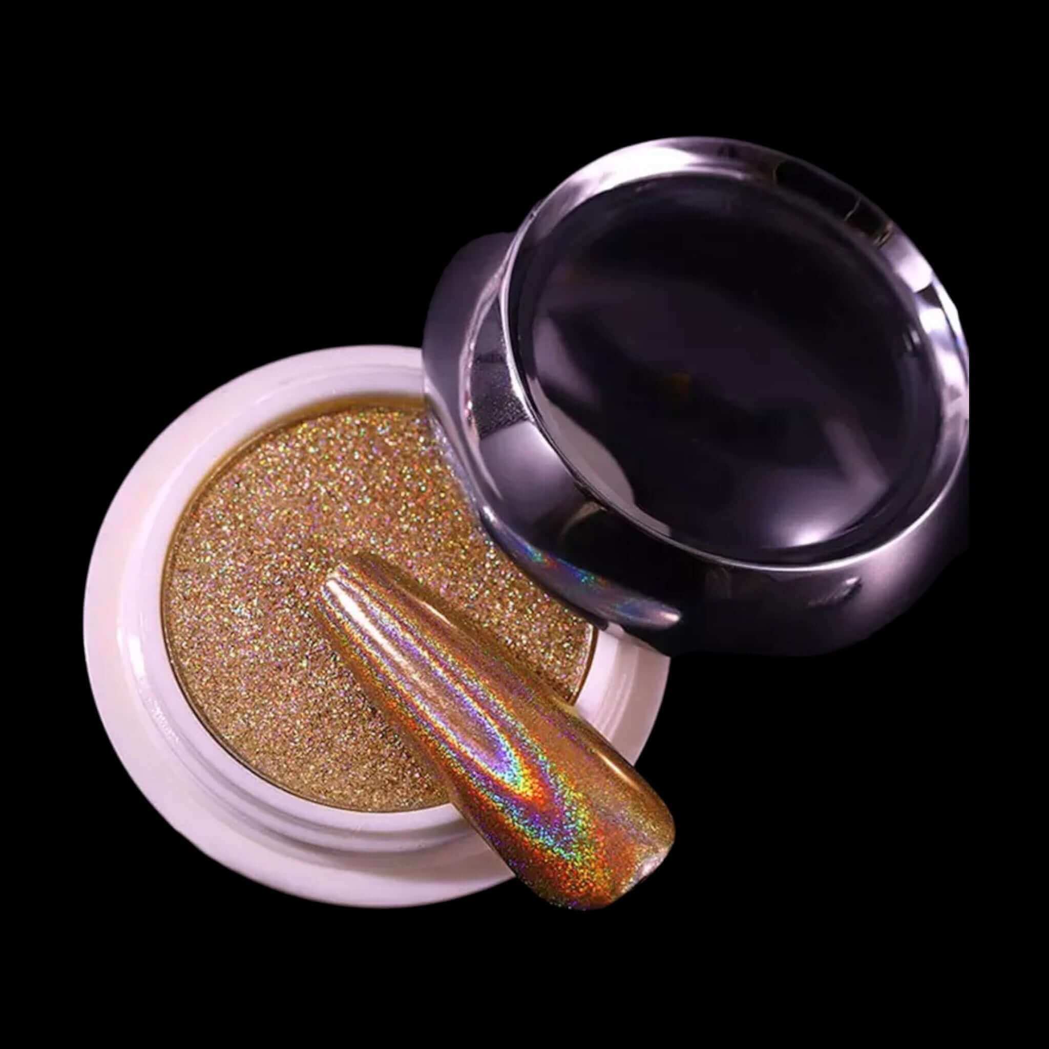 NAILINO Chrom Pigment Special Gold Farbe: Gold