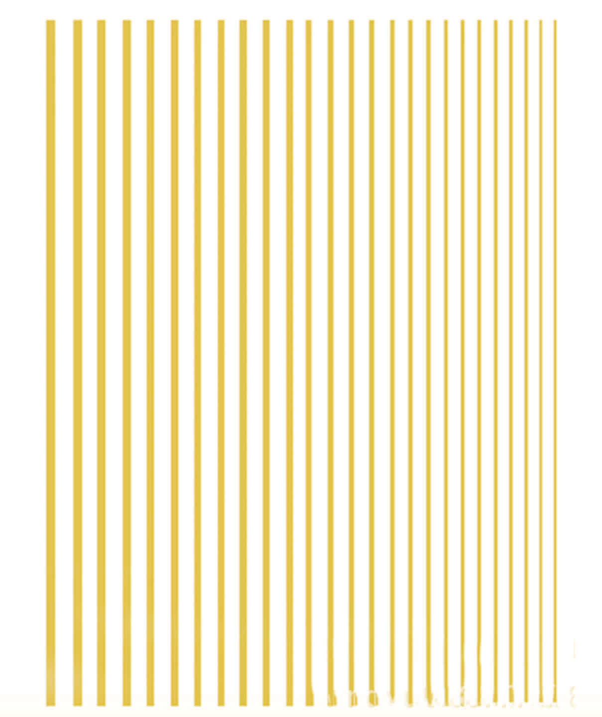 Nagel Sticker Streifen 3D Gold