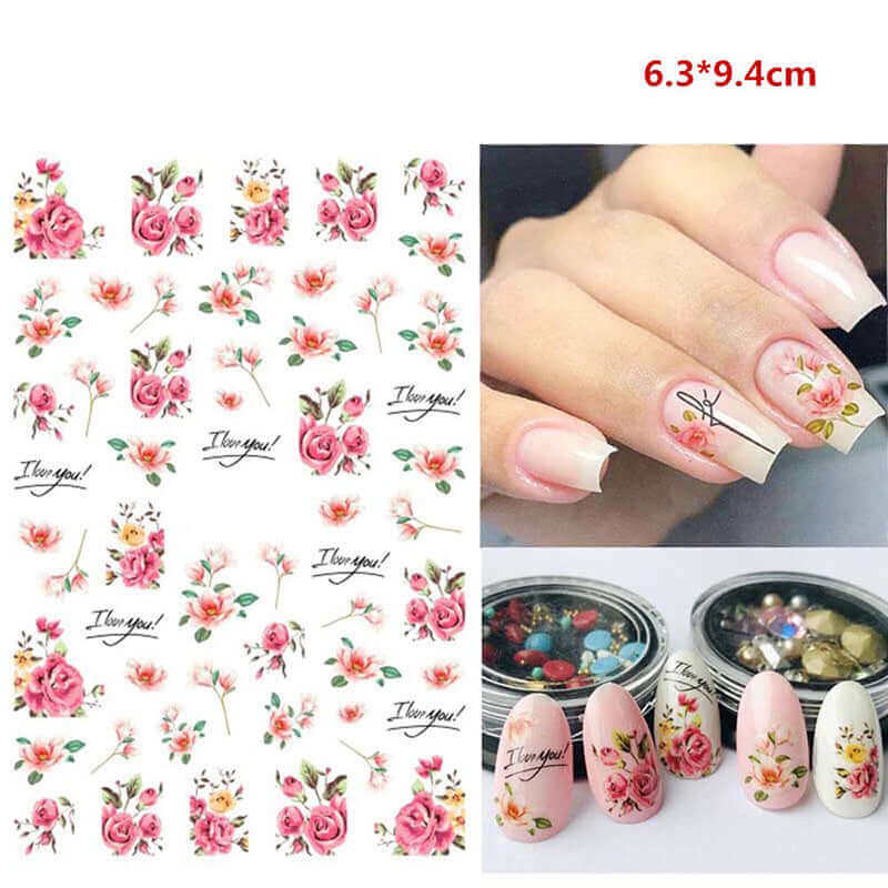 Nailart Sticker 5D Motiv: M01