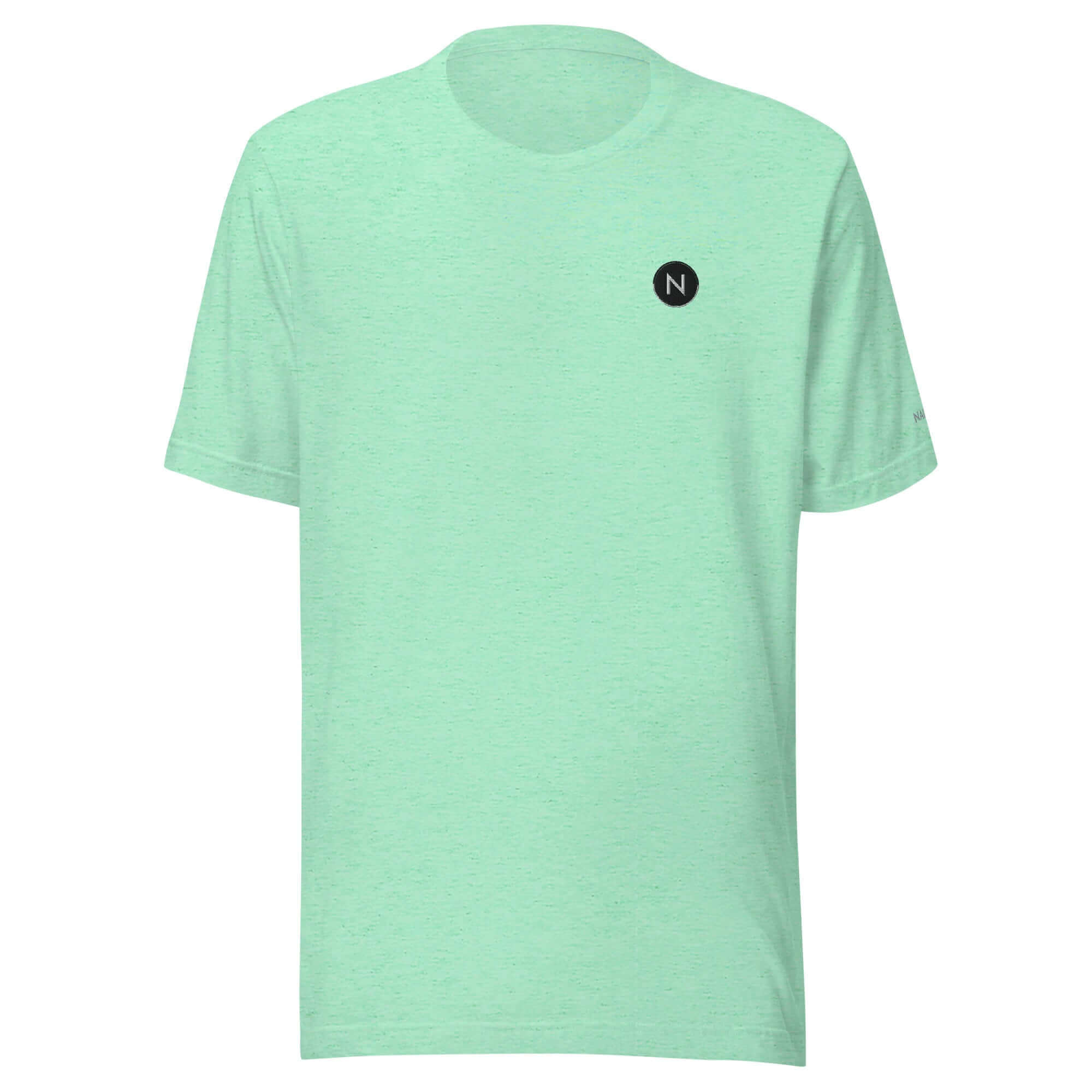 NAILINO Unisex-T-Shirt Farbe: Heather MinzeGröße: S