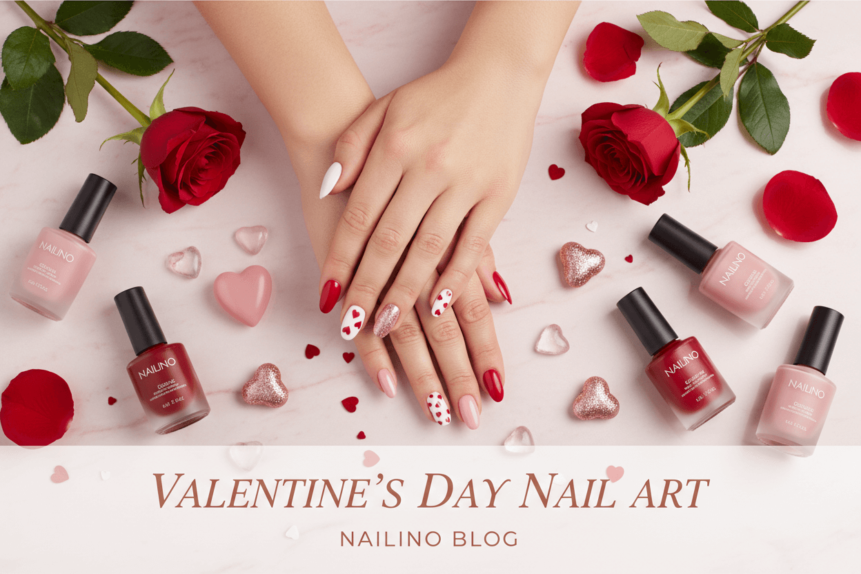 Valentine's Day Nails 2026 - Romantische Nageldesigns für den 14. Februar