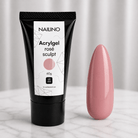 NAILINO Acrylgel Rosé Sculpt – Tube und Nagelspitze in elegantem Rosé für professionelles Nageldesign.