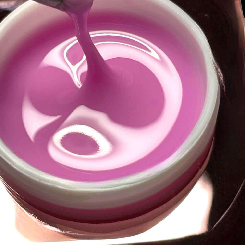 aufbaugel farbig lila gel