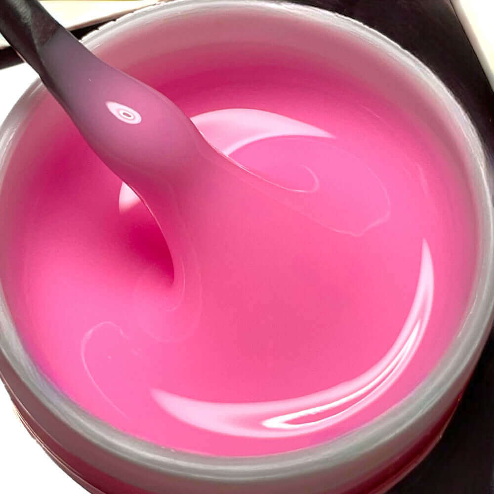 aufbaugel rose farbig gel