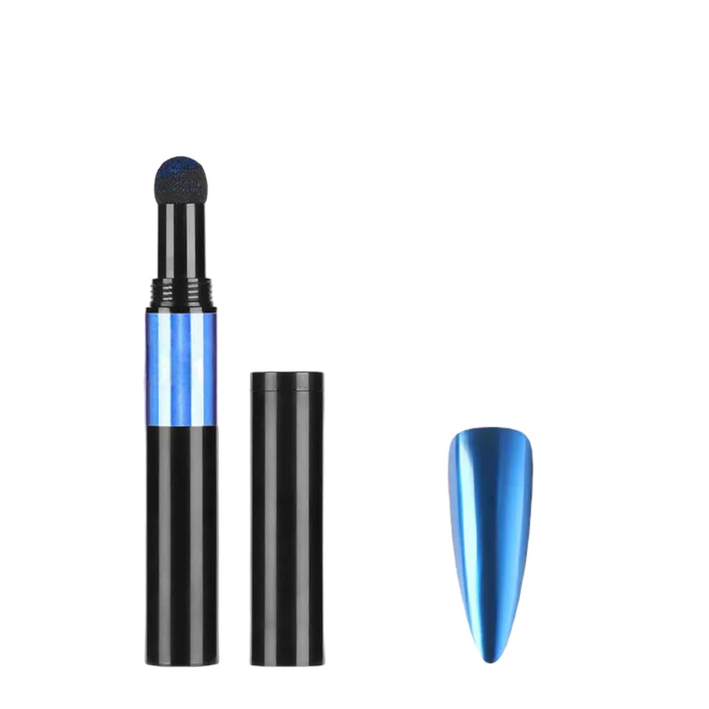 Chrom Pigment Stift Blau