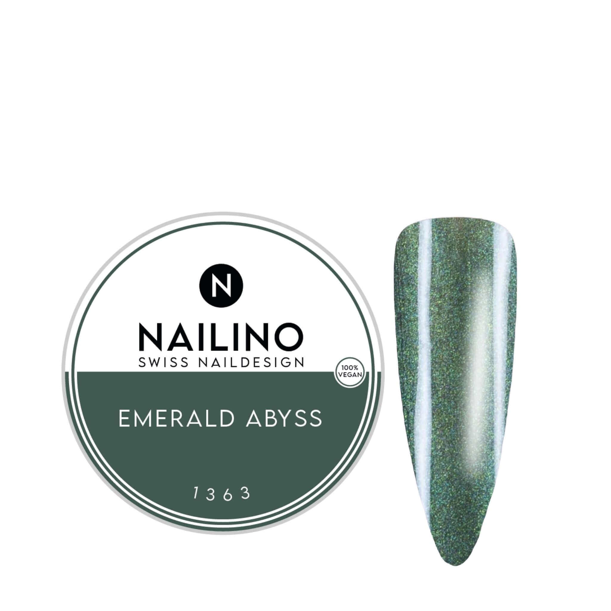 NAILINO Farbgel Emerald Abyss Farbgel
