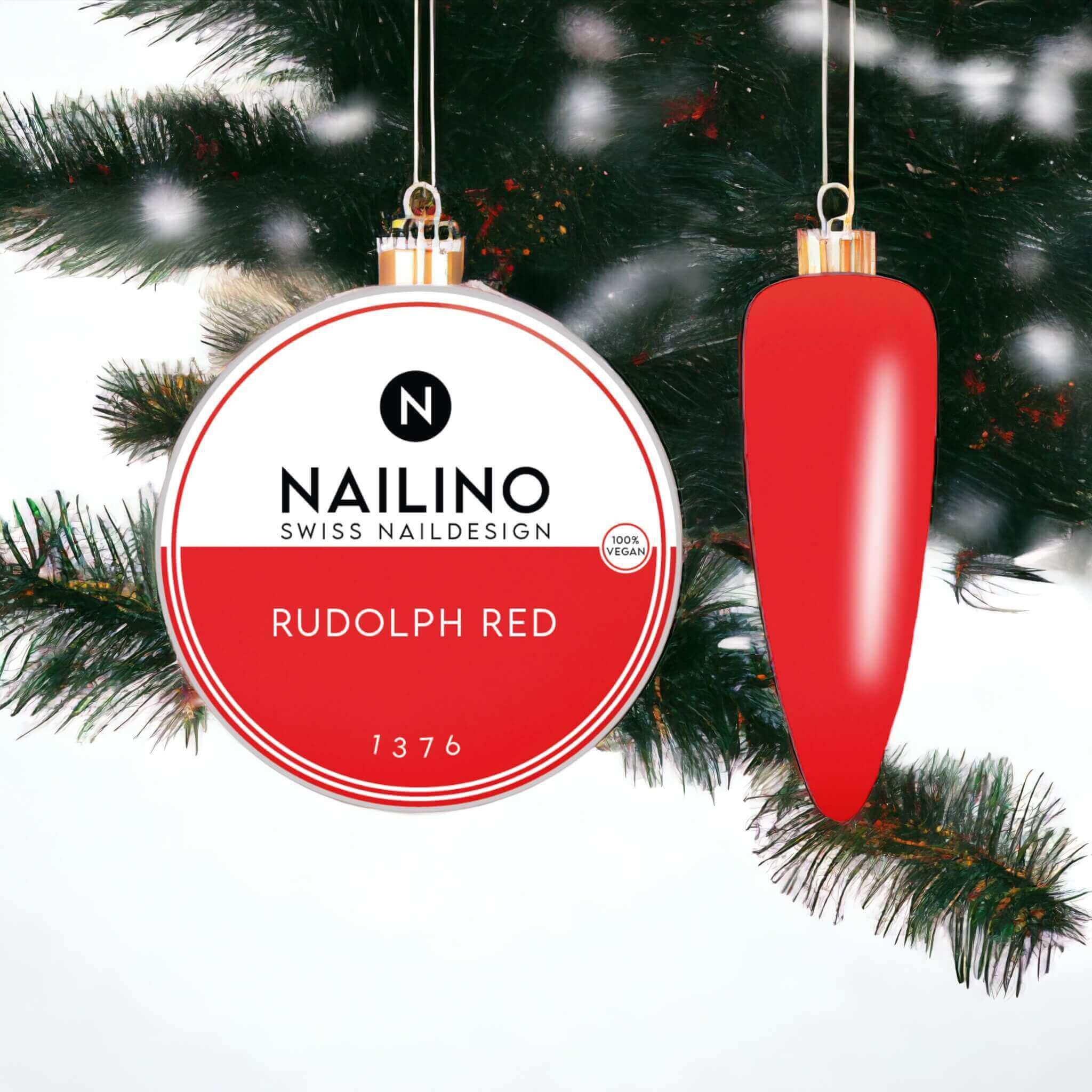 NAILINO Farbgel Rudolph Red Farbgel