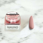 fiberglas nails gel nude blush - hautton farbe