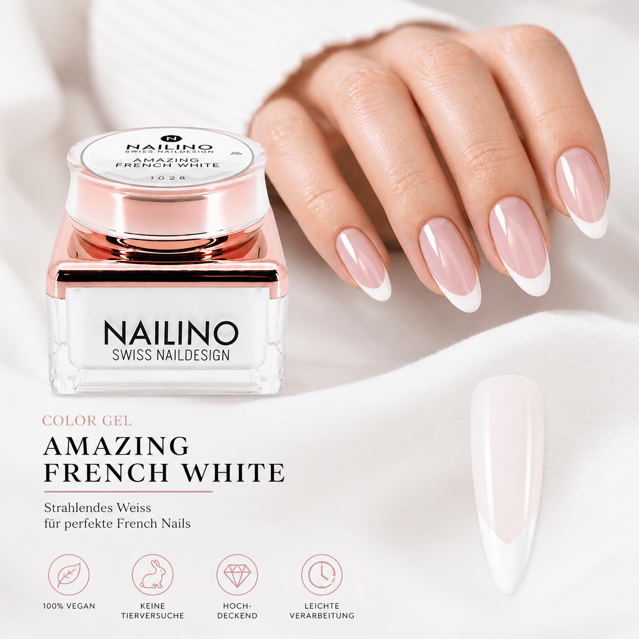 Farb Gel Amazing French White